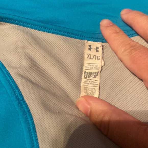 Under Armer Teal Tank - Picture 4 of 4